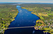 broar, bron, drnarbild, drnarbilder, drnarfoto, flygbild, flygbilder, flygfoto, flygfoton, Indalslven, Jmtland, landskap, Lit, samhllen, sommar, lvar