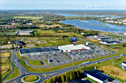 anlggningar, drnarbilder, drnarfoto, flygbild, flygbilder, flygfoto, flygfoton, Haparanda, hst, Norrbotten, samhllen