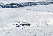 anlggningar, drnarbild, drnarbilder, drnarfoto, flygbild, flygbilder, flygfoto, flygfoton, Hrjedalen, Jaktstugan, skidanlggning, skidbackar, skidort, turkning, Vemdalsskalet, vinter, ventyr
