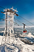 anlggningar, Jmtland, kabin, kabinbanan, landskap, sevrdheter, vinter, vinterdag, re, reskutan, rstider