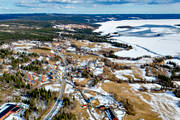 drnarbilder, drnarfoto, flygbild, flygbilder, flygfoto, flygfoton, Jmtland, kall, Kallsjn, kyrka, kyrkor, samhllen, vr