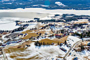 drnarbilder, drnarfoto, flygbild, flygbilder, flygfoto, flygfoton, Jmtland, kall, Kallsjn, kyrka, kyrkor, samhllen, vr