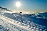 fjäll, Jämtland, kallt, landskap, natur, snö, snödrev, vind, vinter, årstider