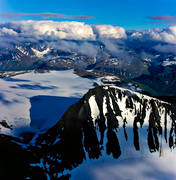 drnarbilder, drnarfoto, flygbild, flygbilder, flygfoto, flygfoton, glacir, Jktjkaskajekna, Kanalberget, landskap, lappland, nationalparker, sarek, sommar, svenska fjllen