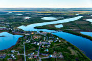 drnarbilder, drnarfoto, flygbild, flygbilder, flygfoto, flygfoton, grns, grnssamhlle, Karesuando, Karesuvanto, kyrkby, lappland, Muonio, Nordkalotten, samhllen, sommar, lv