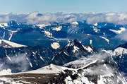 drnarbilder, drnarfoto, flygbild, flygbilder, flygfoto, flygfoton, Kaskasapakte, Kebnekaise, landskap, Laponia, lappland, sommar, Sydtoppen