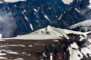drnarbilder, drnarfoto, flygbild, flygbilder, flygfoto, flygfoton, Kebnekaise, landskap, lappland, sommar, Sydtoppen