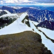 bestigning, drnarbilder, drnarfoto, fjlltoppar, flygbild, flygbilder, flygfoto, flygfoton, Kebnekaise, klttring, landskap, lappland, sommar, Sydtoppen, topp