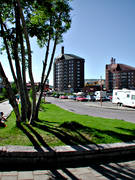 Kiruna, lappland, samhlle, samhllen, torget