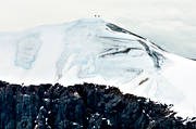 bestiga, bestigning, drnarbilder, drnarfoto, fjllbilder, fjllen, fjlltopp, flygbild, flygbilder, flygfoto, flygfoton, glacir, glaciris, is, Kebnekaise, klttrare, landskap, lappland, sommar, toppglacir, vandrare