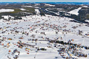 byar, drnarbilder, drnarfoto, flygbild, flygbilder, flygfoto, flygfoton, Jmtland, Klvsj, samhllen, vinter