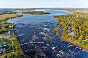 drnarbilder, drnarfoto, flygbild, flygbilder, flygfoto, flygfoton, hst, Kukkola, Kukkolaforsen, landskap, Nationallvdagen, Norrbotten, sikhvning, Torne lv, lvsik