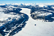 drnarbild, drnarbilder, drnarfoto, flygbild, flygbilder, flygfoto, flygfoton, Granudden, Galtoe, Kultsjn, landskap, lappland, Stor-Nassj, Storbckdalen, Storns, vinter
