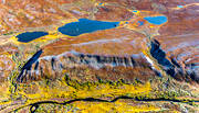 Avtsusjjhk, drnarbilder, drnarfoto, fjllbilder, fjllen, flygbild, flygbilder, flygfoto, flygfoton, hst, issjterass, Kungsleden, landskap, lappland, led, raviner, V-dalar, vandringsled