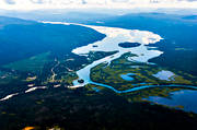 drnarbilder, drnarfoto, flygbild, flygbilder, flygfoto, flygfoton, Kamajkk, Kvikkjokk, landskap, lappland, Miertekjaure, Saggat, sommar