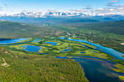 delta, deltaland, deltalandskap, drnarbilder, drnarfoto, flygbild, flygbilder, flygfoto, flygfoton, Kvikkjokk, landskap, lappland, sarek, sommar