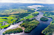 drnarbilder, drnarfoto, flygbild, flygbilder, flygfoto, flygfoton, Indalslven, Jmtland, Kvisslestrmmen, Kvitsle, sommar, sportfiske, lvar