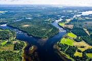 drnarbilder, drnarfoto, flygbild, flygbilder, flygfoto, flygfoton, Indalslven, Jmtland, Kvisslestrmmen, Kvitsle, sommar, sportfiske, lvar
