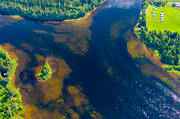 drnarbilder, drnarfoto, flygbild, flygbilder, flygfoto, flygfoton, Indalslven, Jmtland, Kvisslestrmmen, Kvitsle, sommar, sportfiske, lvar