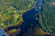 drnarbilder, drnarfoto, flygbild, flygbilder, flygfoto, flygfoton, Indalslven, Jmtland, Kvisslestrmmen, Kvitsle, sommar, sportfiske, lvar