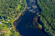 drnarbilder, drnarfoto, flygbild, flygbilder, flygfoto, flygfoton, Indalslven, Jmtland, Kvisslestrmmen, Kvitsle, sommar, sportfiske, lvar