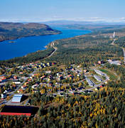 blygruvan, drnarbilder, drnarfoto, flygbild, flygbilder, flygfoto, flygfoton, Laisan, Laisvall, lappland, samhlle, samhllen
