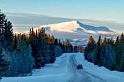 fjllen, fjlltopp, Jmtland, kommunikationer, landfart, landskap, landsvg, vinter, vintertrafik, vinterturism, vintervg, vg, reskutan