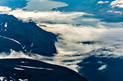 drnarbilder, drnarfoto, flygbild, flygbilder, flygfoto, flygfoton, landskap, Langas, lappland, sommar, Stora Sjfallet, Suorva, Suorvajaure, Vietas