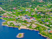 anlggningar, camping, campingplats, drnarbild, drnarbilder, drnarfoto, flygbild, flygbilder, flygfoto, flygfoton, Hrjedalen, Lofsdalen, sommar
