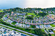 bostadsomrde, drnarbilder, drnarfoto, flygbild, flygbilder, flygfoto, flygfoton, Jmtland, Lugnvik, sommar, stder, stersund