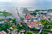 drnarbilder, drnarfoto, flygbild, flygbilder, flygfoto, flygfoton, Mariestad, sommar, stder, Vnern, Vstergtland