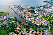 drnarbilder, drnarfoto, flygbild, flygbilder, flygfoto, flygfoton, Mariestad, sommar, stder, Vnern, Vstergtland