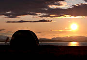 fjäll, landskap, lappland, midnatt, nationalpark, Padjelanta, sjö, solnedgång, sommar, stämning, tält, vattenblänk, Virihaure