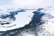 drnarbilder, drnarfoto, flygbild, flygbilder, flygfoto, flygfoton, Jmtland, landskap, magasin, Mealhka, Mjlkvattnet, Oldfjllen, Stor-Mjlkvattnet, strmrnna, vattenkraftsmagasin, vinter