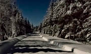 landskap, mnljust, mnsken, natt, nattbild, skog, stmning, stmningsbild, stmningsbilder, supermne, vinter, vintervg, rstid, rstider