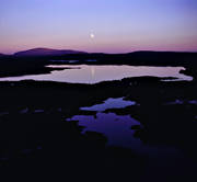 Anarisfjllen, Bredsjn, drnarbilder, drnarfoto, fjllen, fjllsj, flygbild, flygbilder, flygfoto, flygfoton, Hundshgen, Jmtland, kvll, landskap, mnsken, natt, Sandstjrnarna, skymning, sommarnatt, svenska fjllen