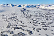 drnarbild, drnarbilder, drnarfoto, fjllbilder, flygbild, flygbilder, flygfoto, flygfoton, Girifjllet, Girisjn, landskap, lappland, Marsfjllen, vinter