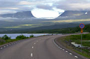 landskap, lappland, Lapporten, Narviksvgen, sommar