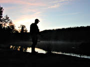 fiske, mete, natt, nattfiske, sommarnatt, spinnfiske, sportfiske