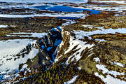 Dalarna, drnarbilder, drnarfoto, fjll, flygbild, flygbilder, flygfoto, flygfoton, Fulufjllet, Fulufjllets, landskap, nationalpark, Njupeskr, Njupn, vattenfall, vr