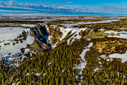 Dalarna, drnarbilder, drnarfoto, fjll, flygbild, flygbilder, flygfoto, flygfoton, Fulufjllet, Fulufjllets, landskap, nationalpark, Njupeskr, Njupn, vattenfall, vr
