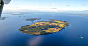 bilfrja, drnarbilder, drnarfoto, flygbild, flygbilder, flygfoto, flygfoton, Hammarnset, Jmtland, landskap, Nordern, samhllen, sommar, storsjflaket, Storsjn, Utarna, Verkn