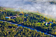 drnarbilder, drnarfoto, flygbild, flygbilder, flygfoto, flygfoton, hst, Norrbotten, stugor