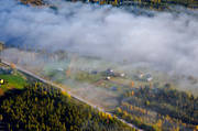 drnarbilder, drnarfoto, flygbild, flygbilder, flygfoto, flygfoton, hst, Norrbotten, stugor