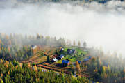 drnarbilder, drnarfoto, flygbild, flygbilder, flygfoto, flygfoton, hst, Norrbotten, stugor