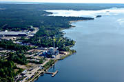 drnarbilder, drnarfoto, flygbild, flygbilder, flygfoto, flygfoton, hamn, Hudiksvall, Hlsingland, landskap, oljehamn, sommar, stder