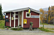 brev, glesbygd, Jämtland, liten, minsta, post, postkontor, service, stugor