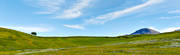 bl, fjllbjrk, fjllng, grnt, himmel, landskap, lappland, nationalpark, Padjelanta, panorama, trd, vidder, ppet landskap, ppna landskap