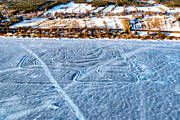 byar, drnarbild, drnarbilder, drnarfoto, flygbild, flygbilder, flygfoto, flygfoton, isbana, Jmtland, Ope, plogad, Storsjn, vinter, rstid, rstider