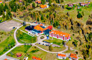 Dalarna, Dalecarlia, drnarbilder, drnarfoto, flygbild, flygbilder, flygfoto, flygfoton, hotell, konferenshotell, Quality Hotel, samhllen, Tllberg, vr
